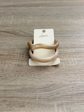 Lovisa Marbled Cuff Set NWT